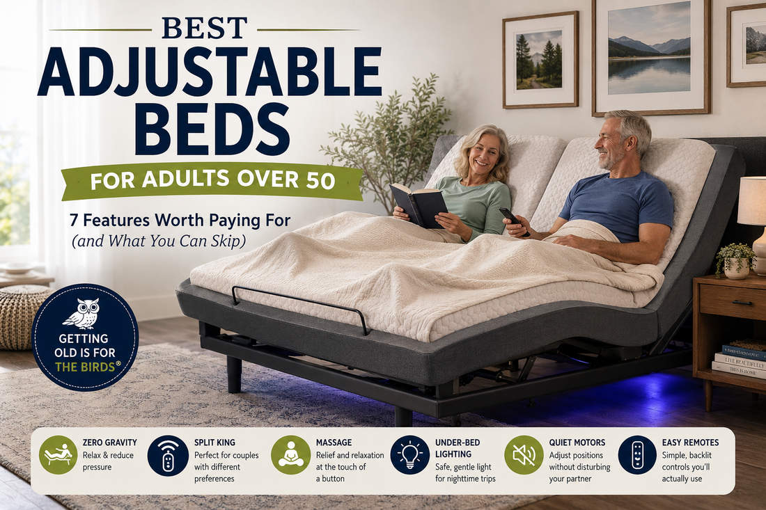 Best Adjustable Beds for Adults Over 50: 7 Features Worth Paying For (and What You Can Skip)