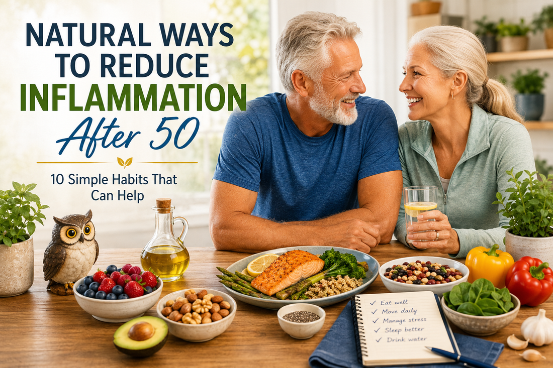 Natural Ways to Reduce Inflammation After 50: 10 Simple Habits That Can Help