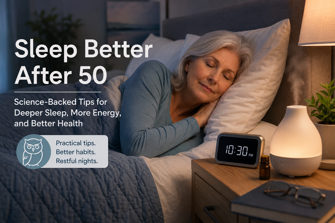 Sleep Better After 50: 15 Science-Backed Ways to Wake Up Refreshed